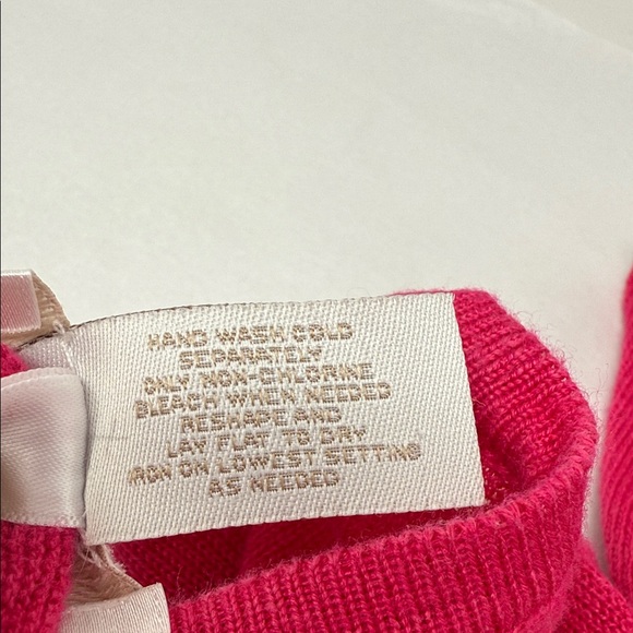 Chico’s Pink sequin Henley Knit lightweight sweater Linen Viscose soft glam - Picture 4 of 4